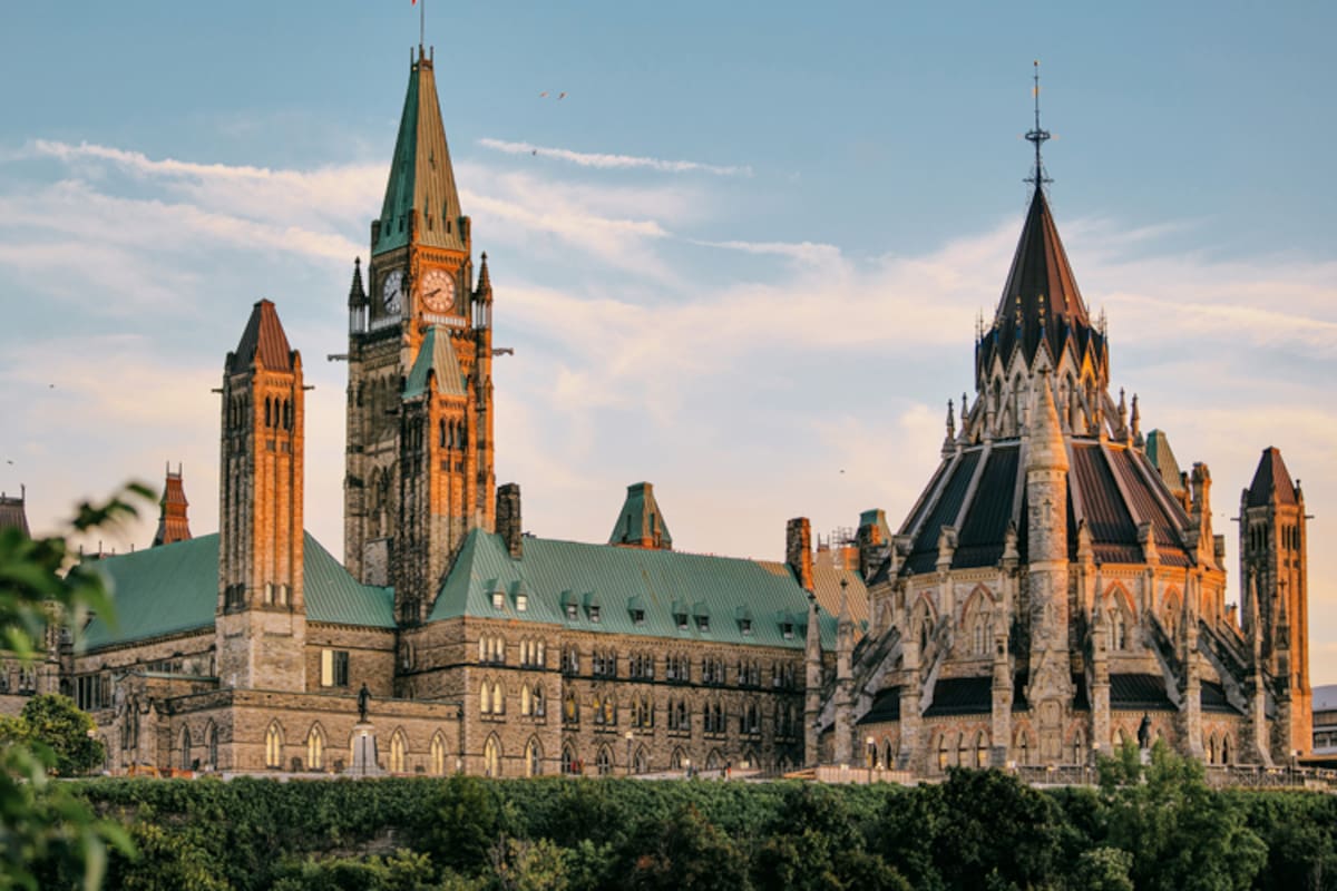 El parlamento, en Ottawa