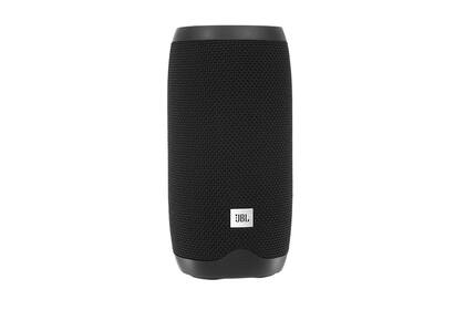 El parlante conectado JBL Link 10 cuenta con una autonomía de uso de hasta cinco horas, es compatible con los comandos de Google Assistant y es compatible con el sistema Chromecast