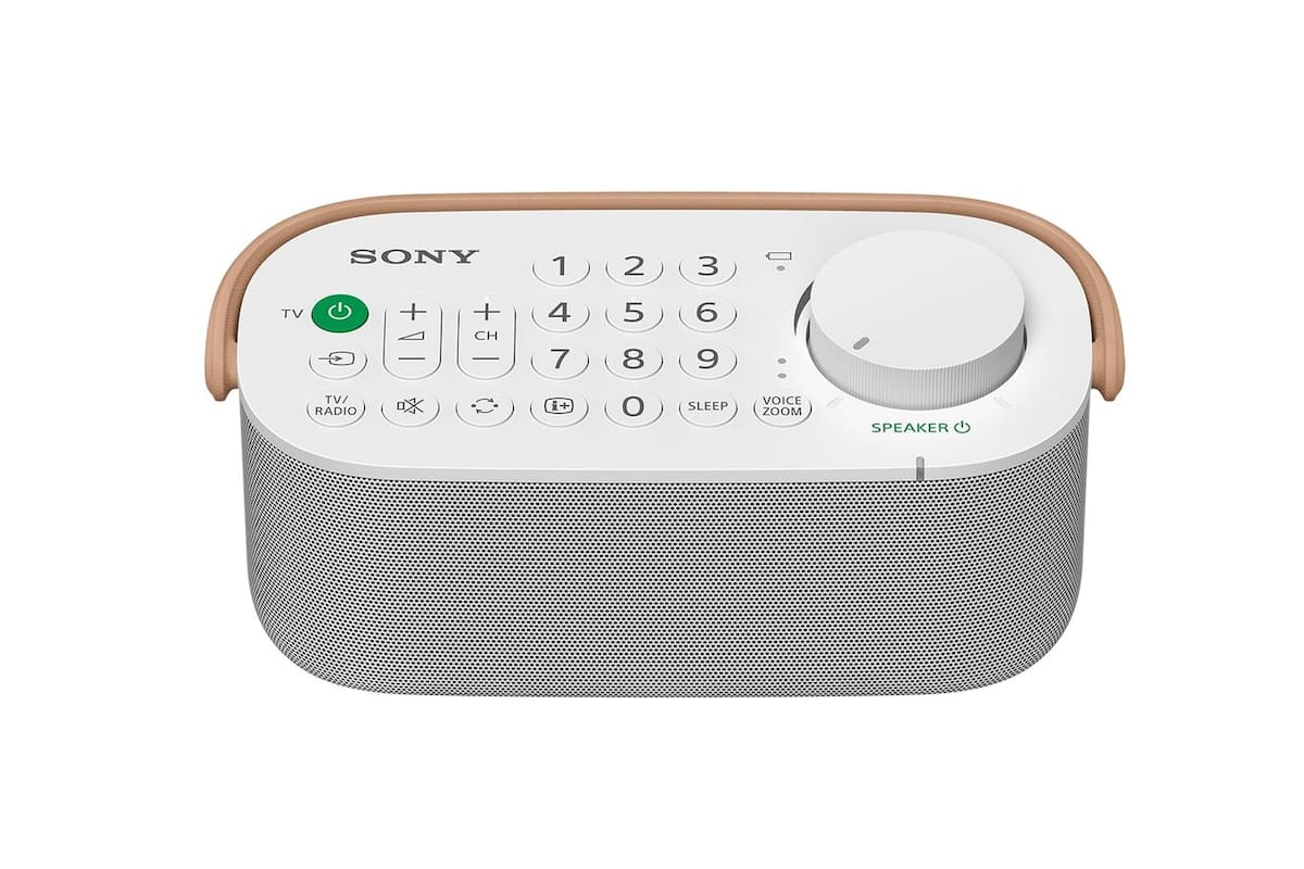 El parlante Sony SRS-LSR200 es un parlante inalámbrico para llevar el audio del televisor a cualquier lado de la casa; incluso tiene un control remoto para cambiar los canales