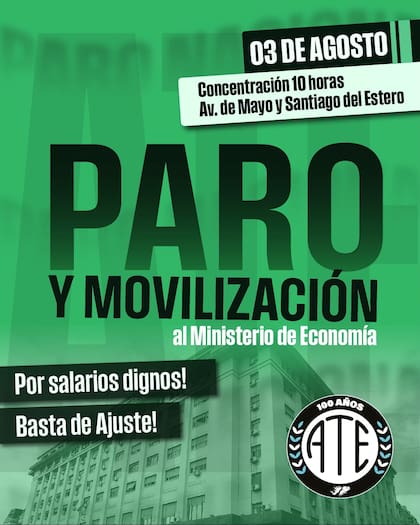 El paro de ATE