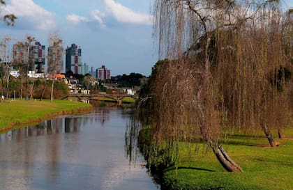 El Parque Barigui.