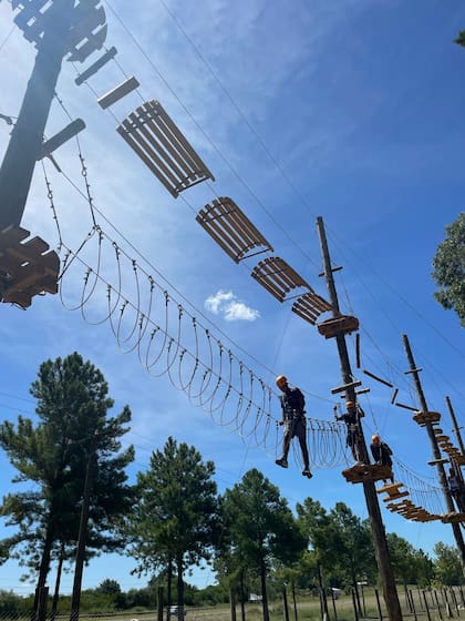 El parque aéreo es la última novedad del complejo