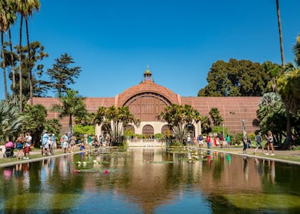 El Parque Balboa es una de los principales atracciones de San Diego