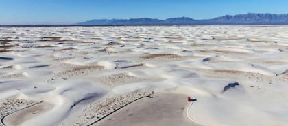 El parque de arenas blancas en Nuevo México preserva un patrimonio importantísimo de los primeros humanos en América