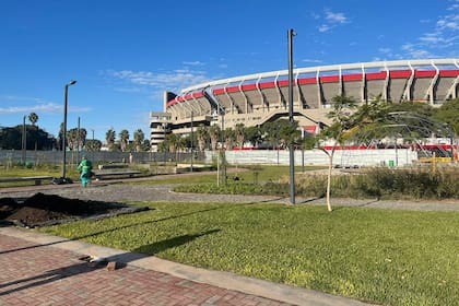 El Parque de Innovación se ubica muy cerca del estadio de River en el barrio de Núñez