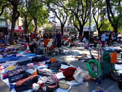 El Parque de los Patricios, cuando estaba abarrotado de manteros
