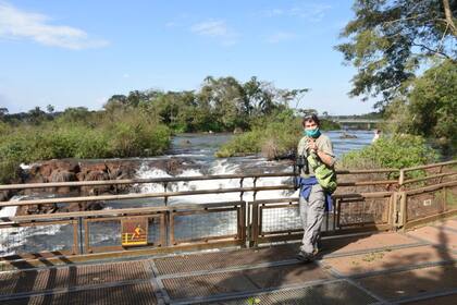 El parque Iguazú recibe hasta 200 visitantes por día para mantener la distancia social
