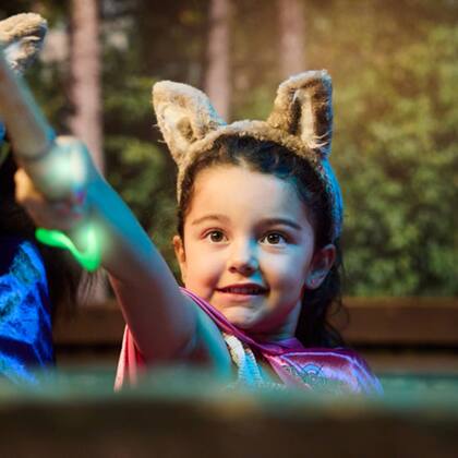 el parque incluirá MaqiQuest, un juego de acción interactivo, donde utilizando “varitas mágicas” de realidad virtual los niños lucharán contra “criaturas míticas”