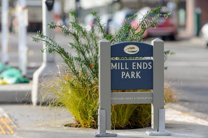 El parque más pequeño de EE.UU. queda en la ciudad de Portland, en Oregon