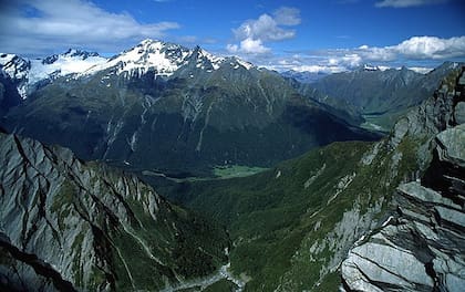 El Parque Nacional Mt Aspiring, donde buscan al joven argentino que desapareció ayer