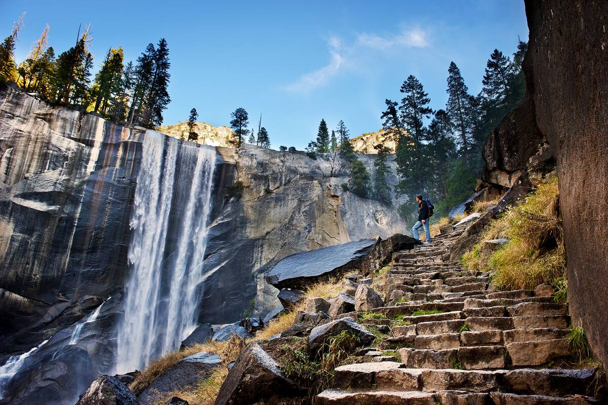 El Parque Nacional Yosemite en EE. UU.