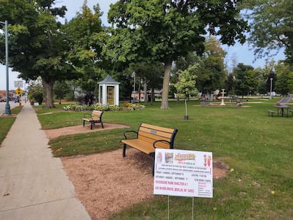El parque principal es el Nathan Strong Park