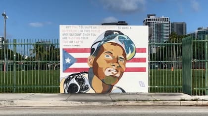 El parque Roberto Clemente, en Wynwood, fue rebautizado en 1977 en homenaje a un jugador de béisbol puertorriqueño.