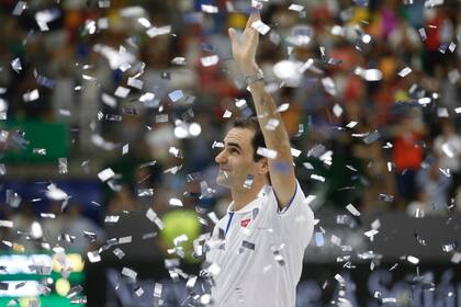 El Parque Roca de Buenos Aires vibró ante la actuación de Roger Federer.