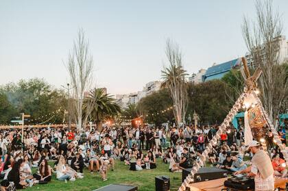 El Parque Saint Tropez, ubicado en la Costanera Norte