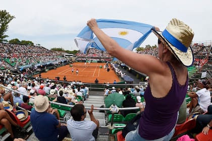 El Parque Sarmiento fue sede de la serie de Copa Davis que la Argentina perdió ante Italia en 2017