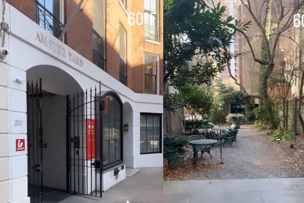 El parque "secreto" se encuentra en el centro de Manhattan y forma parte de una biblioteca