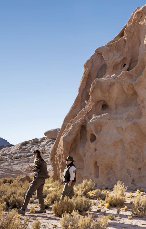 El parque secreto y de difícil acceso tiene un refugio para hacer noche.