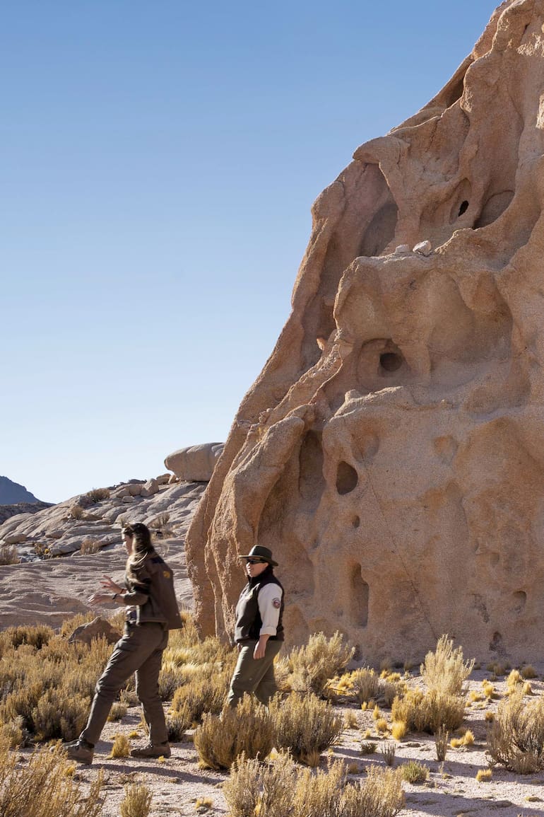 El parque secreto y de difícil acceso tiene un refugio para hacer noche.