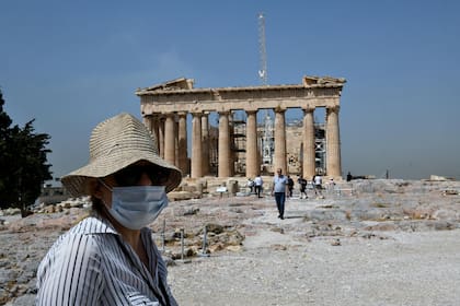 El Partenón, en Grecia