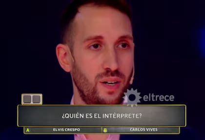 El participante es abogado y vive en Haedo con su gato Benito (Foto: Captura eltrece)
