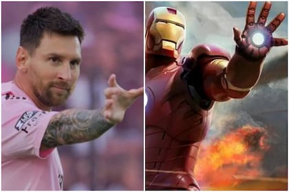 El particular festejo de Messi