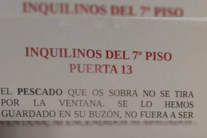 El particular pedido de los vecinos (Captura @LiosdeVecinos)