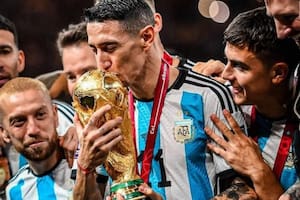 El particular tatuaje de Ángel Di María que incluye fideos y que sorprendió a la mismísima Jorgelina Cardoso