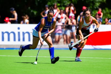 El partido de Club Italiano vs. River por el Metropolitano de hockey femenino