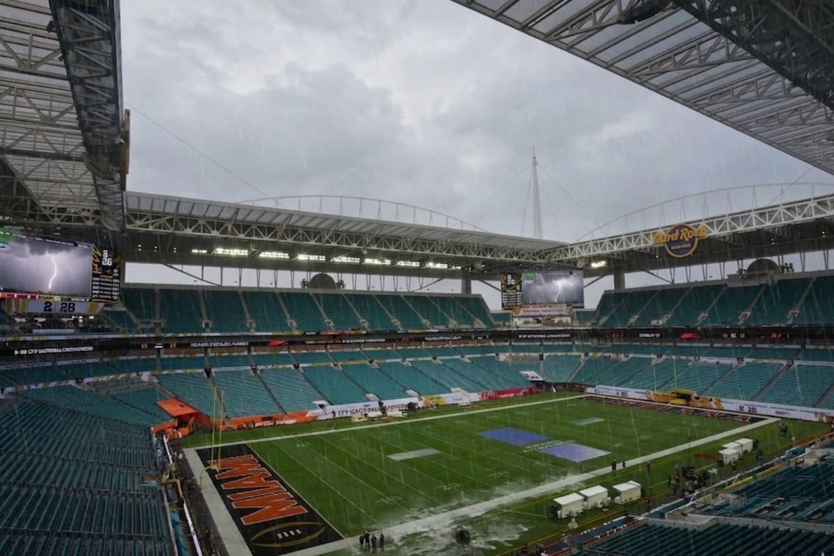 El partido de Escocia-Brasil por el Mundial, amenazado por una tormenta eléctrica en Miami