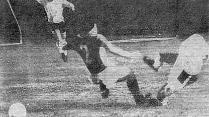 El partido de ida quedó 0-0. Chile jugó de blanco ese día