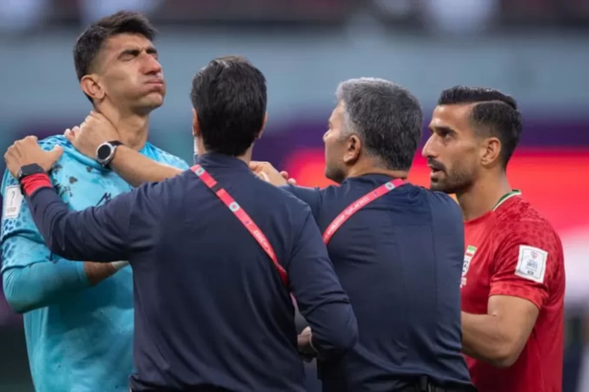 El partido de Inglaterra contra Irán duró la increíble cifra de 117 minutos y 16 segundos, a raíz de la lesión que sufrió el jugador iraní Alireza Beiranvand.