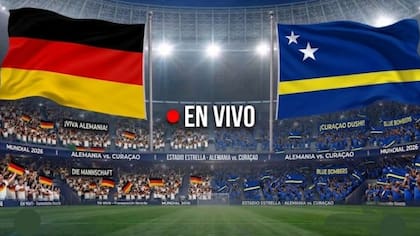 El partido del Mundial entre Alemania y Curazao inicia a las 13 hs (hora del Este)