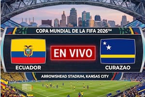 A qué hora de EE.UU. juegan Ecuador vs. Curazao, hoy: transmisión del Mundial 2026