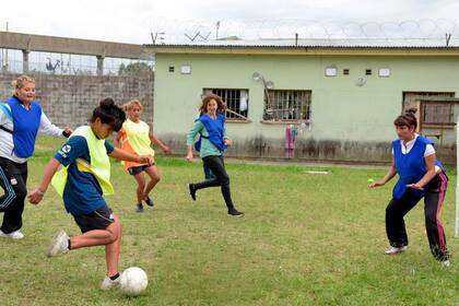 El partido entre las diputadas y las presas bonaerenses