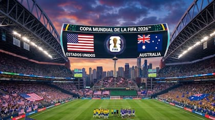 El partido Estados Unidos vs. Australia se disputa el viernes 19 de junio a las 15 hs (hora del Este) en el Lumen Field de Seattle, Washington