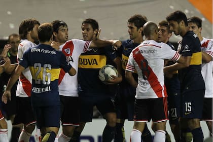 El partido estuvo muy trabado