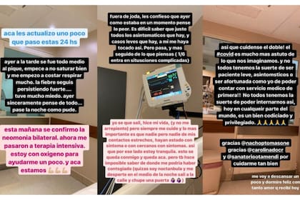 El pasado fin de semana, Karina Gao informó en su cuenta de Instagram cómo avanza su estado de salud tras dar positivo de coronavirus