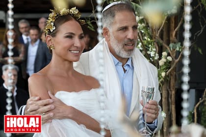 El pasado sábado 26 de marzo, la pareja dio el "sí, quiero" en una ceremonia mixta celebrada en el Boating Club de Béccar.