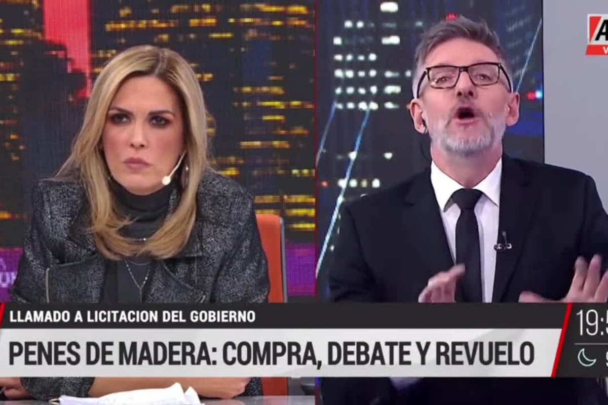 El pase entre Viviana Canosa y Luis Novaresio