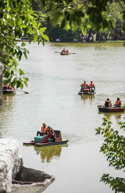 El Paseo del Bosque en La Plata.