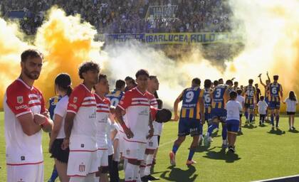 El pasillo de la polémica entre Estudiantes y Rosario Central