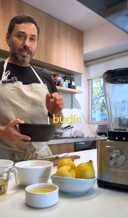 El paso a paso del budín de limón de Coco Carreño para acompañar el mate (Foto: Captura Instagram/@coco.carreno)