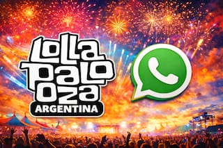 Cómo activar el “modo Lollapalooza” de WhatsApp