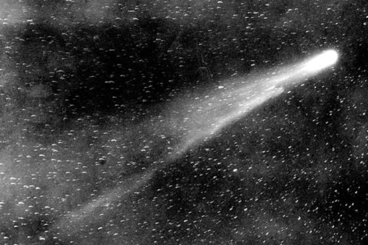 El paso del cometa Halley causó pánico en 1910