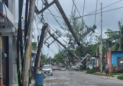 El paso del Huracán Beryl generó severos destrozos en Texas