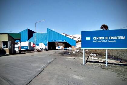 El paso Pino Hachado, en Neuquén
