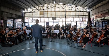 El paso siguiente para Myskow es comprar un galpón y agrandar la escuela, acustizar las aulas y generar un polo cultural en el barrio