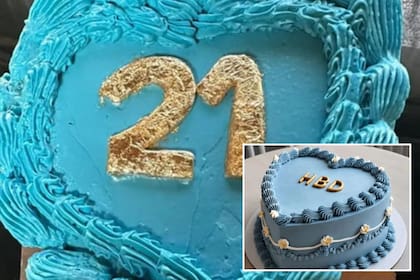El pastel que recibió no se parece en nada al que pidió