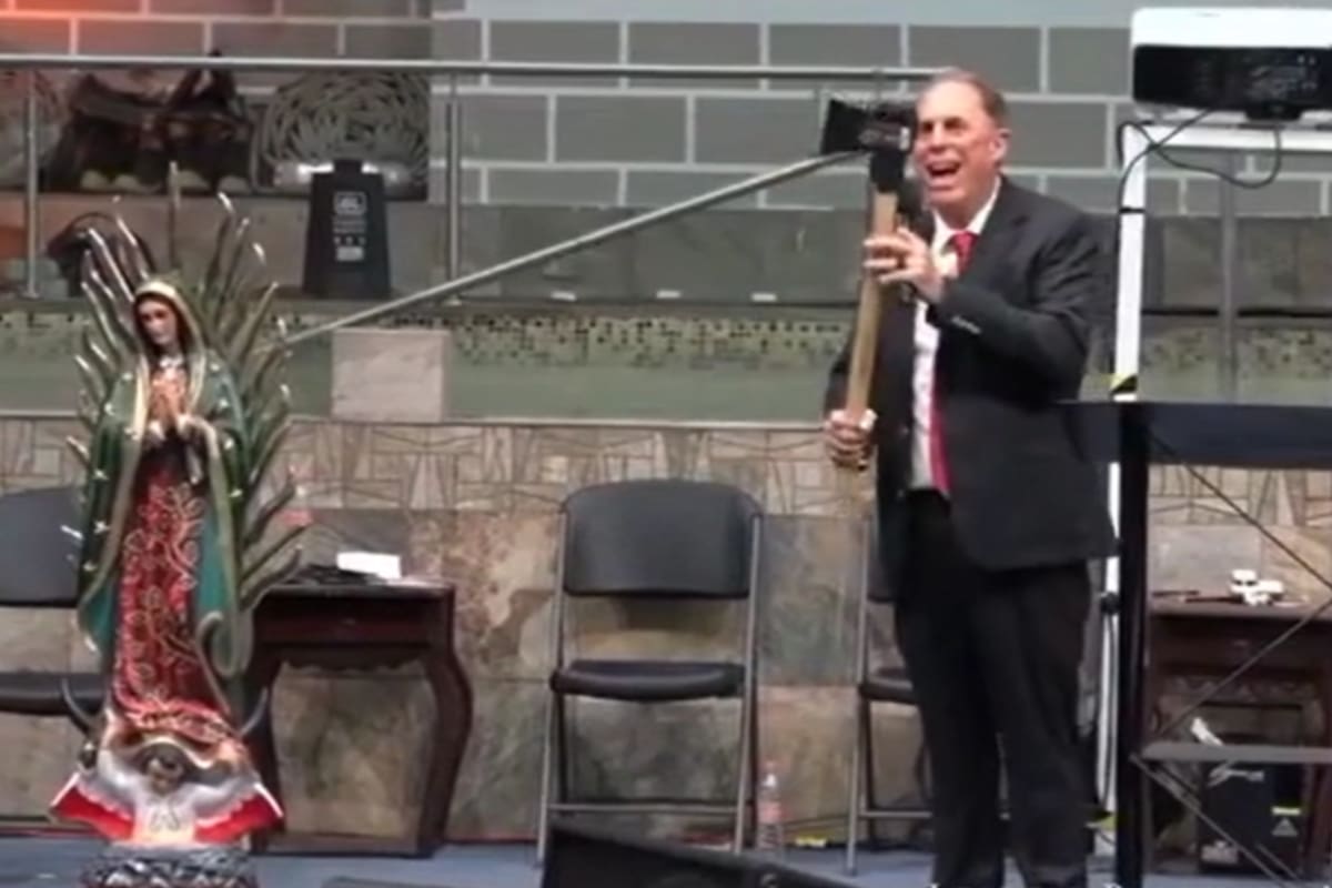 El pastor Kevin Wynne, representante de la Iglesia Bautista Monte Sion en la Ciudad de México